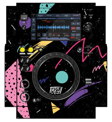 Pioneer DJ XDJ 700 Skin Mizucat Black
